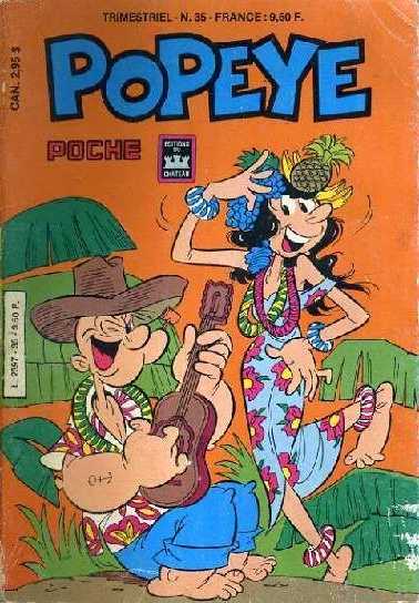 Scan de la Couverture Popeye Poche n 35